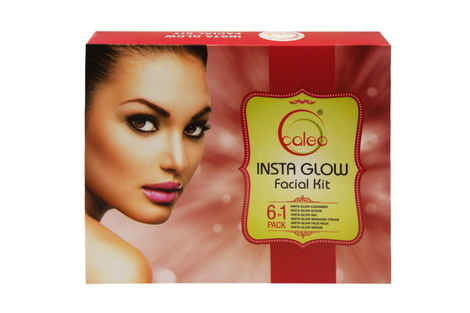 Buy Caleo Instaglow Facial Kit (250 g) - Purplle