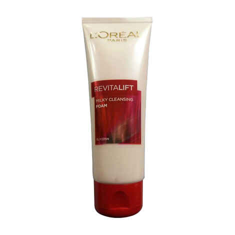 Buy L'Oreal Paris Revitalift Milky Cleansing Foam (100 ml) - Purplle