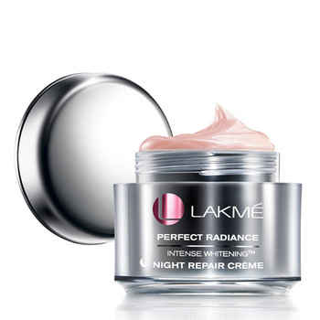 Buy Lakme Perfect Radiance Brightening Night Cream | With Niacinamide | Boosts Glow and Brightens Skin | 50G - Purplle