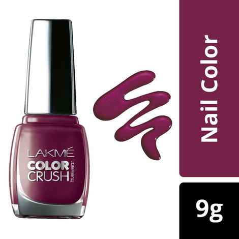 Buy Lakme True Wear Color Crush Nail Polish 25 (9 ml) - Purplle