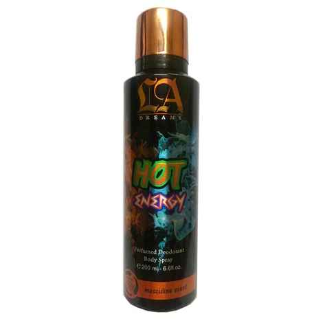 Buy LA Dreams Hot Energy Deodarant (200 ml) - Purplle