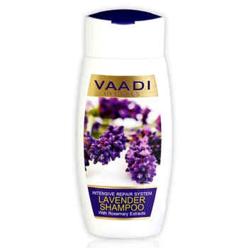 Buy Vaadi Herbals Lavender Intensive Repair Shampoo with Rosemary Extract (110 ml) - Purplle