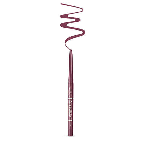 Buy L'Oreal Paris Infallible Never Fail Lip Liner Plum (0.25 g) - Purplle