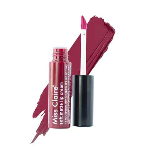 Buy Miss Claire Soft Matte Lip Cream 10 - Purplle