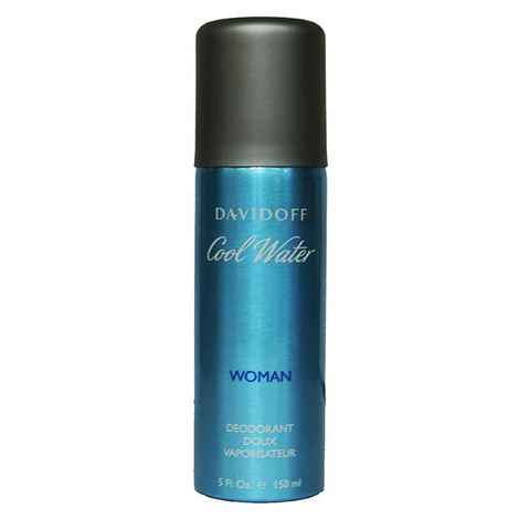 Buy Davidoff Cool Water Deodorant Spray For Women (150 ml) - Purplle