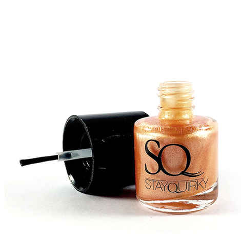 Buy Stay Quirky Nail Polish, Sand Effect, Cheers 710 (8 ml) - Purplle