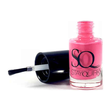 Buy Stay Quirky Nail Polish, Gel Finish, Pink Panache 456 (6 ml) - Purplle