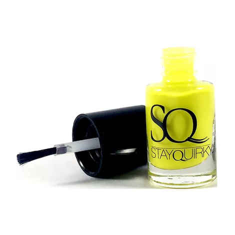 Buy Stay Quirky Nail Polish, Gel-Lo Yellow 488 (6 ml) - Purplle