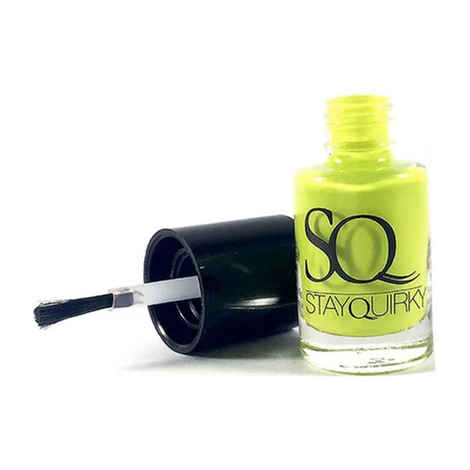 Buy Stay Quirky Nail Polish, Hidden Green Secret 489 (6 ml) - Purplle