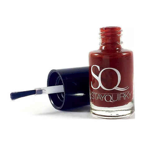Buy Stay Quirky Nail Polish, Maroon - Night Owl 93 (6 ml) - Purplle
