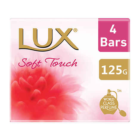 Buy LUX Soft Touch Beauty Bar (4 x 125 g) - Purplle