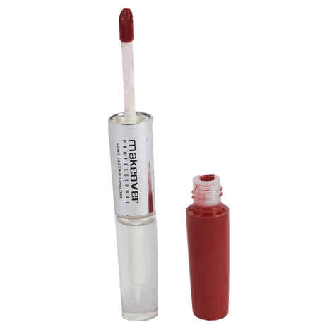 Buy Makeover Long Lasting Lip Gloss Earthy 04 (9 ml) - Purplle