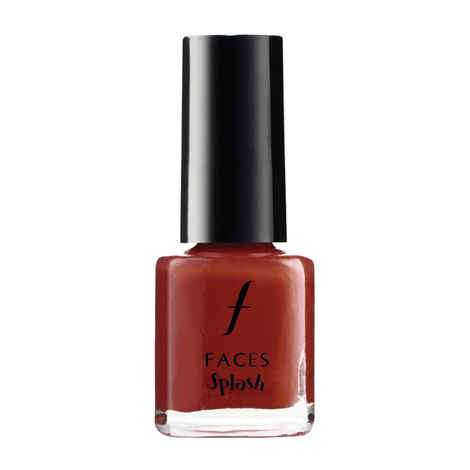 Buy FACES CANADA Ultime Pro Splash Nail Enamel - Hot Paprika 63 (8ml) | Quick Drying | Glossy Finish | Long Lasting | No Chip Formula | High Shine Nail Polish For Women | No Harmful Chemicals - Purplle