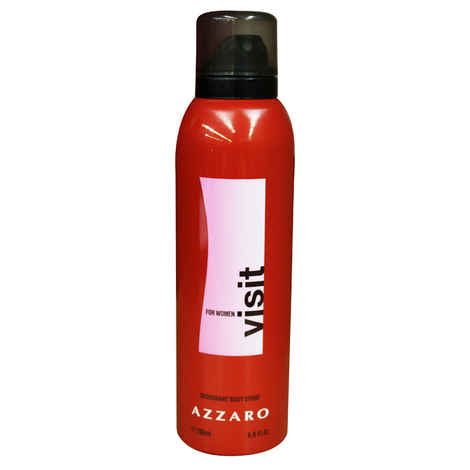 Buy Azzaro Visit Perfumed Deodorant Body Spray (200 ml) - Purplle