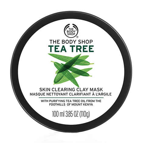 Buy The Body Shop Tea Tree Skin Clearing Clay Mask (100 ml) - Purplle