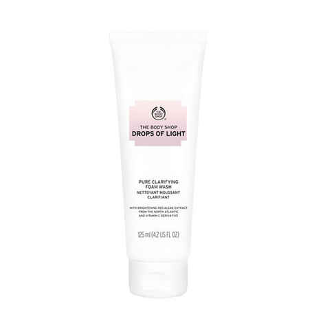 Buy The Body Shop Drops Of Light Brightening Cleansing Foam (125 ml) - Purplle