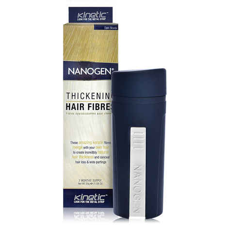 Buy Nanogen Hair Fiber Dark Brown (30 g) - Purplle