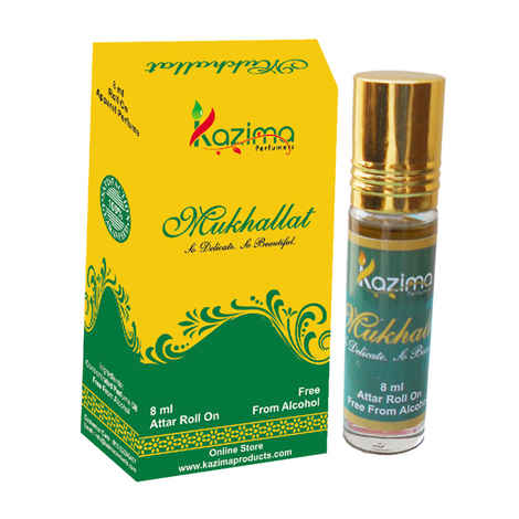 Buy Kazima Mukhallat Apparel Concentrated Attar Perfume (8 ml) - Purplle