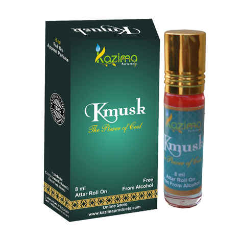 Buy Kazima Musk Apparel Concentrated Attar Perfume (8 ml) - Purplle