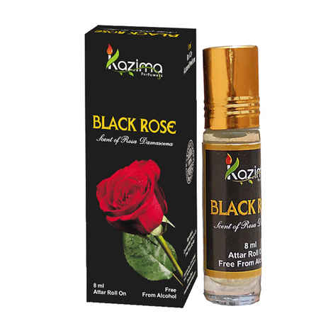 Buy Kazima Black Rose Apparel Concentrated Attar Perfume (8 ml) - Purplle