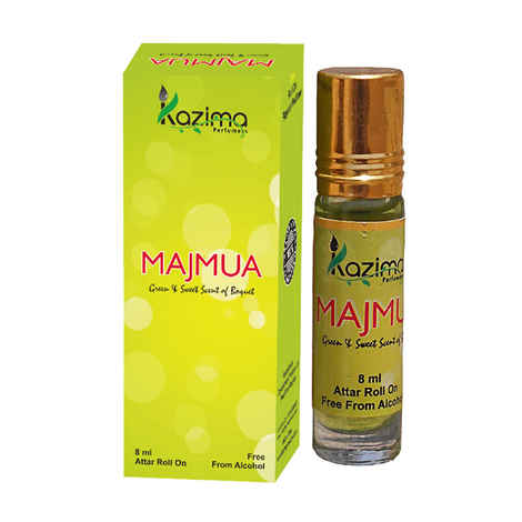 Buy Kazima Majmua Apparel Concentrated Attar Perfume (8 ml) - Purplle