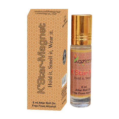 Buy Kazima K'Star Magnet Apparel Concentrated Attar Perfume (8 ml) - Purplle