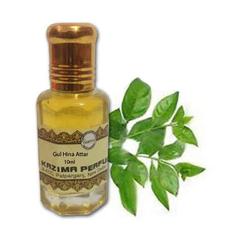 Buy Kazima Gul Hina Attar Perfume Pure Natural Undiluted (10 ml) - Purplle