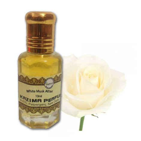 Buy Kazima White Musk Attar Perfume Pure Natural Undiluted (10 ml) - Purplle