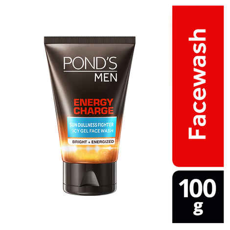 Buy POND'S Men Energy Charge Icy Gel Face Wash (100 g) - Purplle