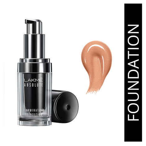 Buy Lakme Absolute Illuminating Foundation Honey Beam (15 g) - Purplle