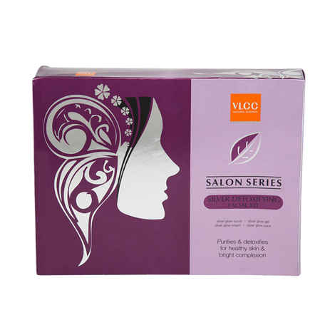 Buy VLCC Silver Detoxifying Facial Kit - Purplle