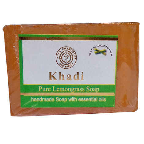 Buy Khadi Lemon Grass Soap 125 g - Purplle