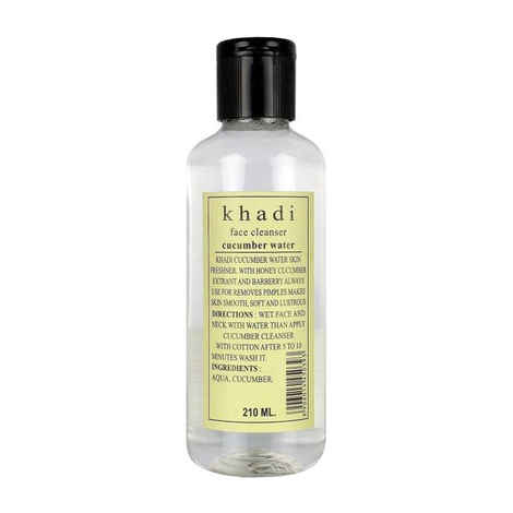 Buy Khadi Cucumber Water Face Cleanser 210 ml - Purplle