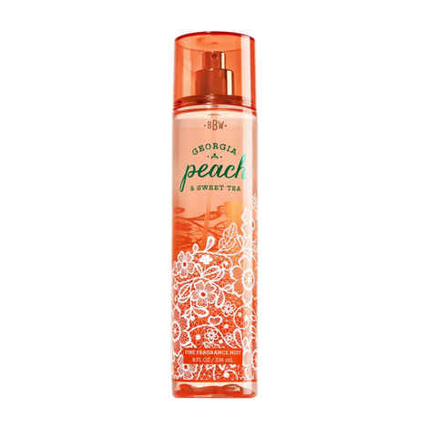 Buy Bath & Body Works Georgia Peach Fine Fragrance Mist (236 ml) - Purplle