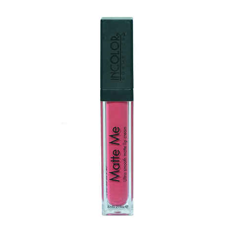 Buy Incolor Matte Me 24Hr Stay Ultra Smooth Lip Cream 411 - Purplle