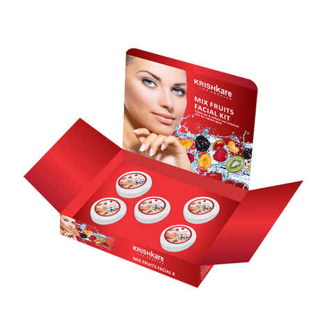 Buy Krishkare Mix Fruits Facial Kit (250 g) - Purplle