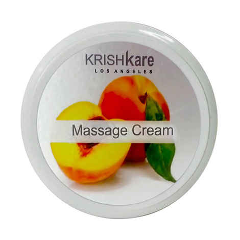Buy Krishkare Body Massage Cream Peaches (500 g) - Purplle