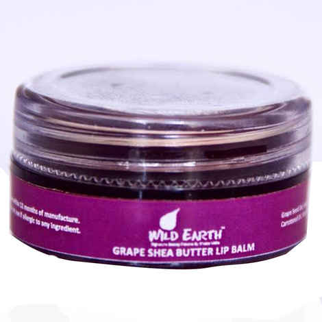 Buy Wild Earth Grape Wine Lip Balm (9 g) - Purplle