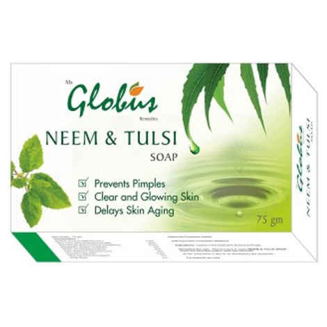 Buy Globus Neem & Tulsi Soap (75 g) - Purplle