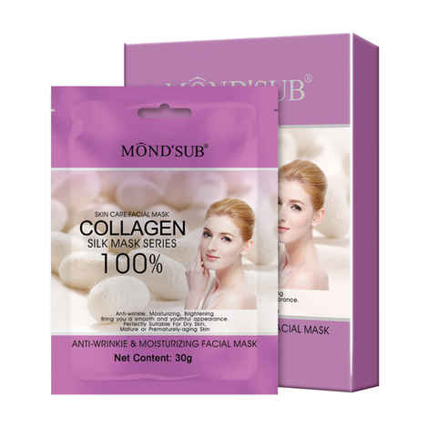 Buy Mond'Sub Anti-Wrinkle & Moisturizing Face Mask Sheet Pack Of 2 - Purplle