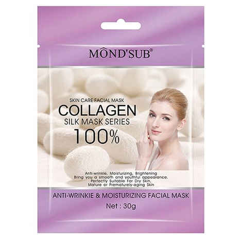 Buy Mond'Sub Anti-Wrinkle & Moisturizing Face Mask Sheet Pack Of 3 - Purplle