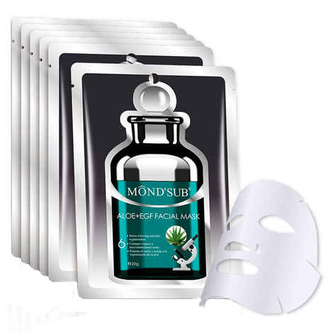 Buy Mond'Sub Aloe Vera + Egf Face Mask Sheet Pack Of 2 - Purplle