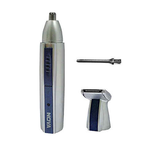 Buy Nova Professional Hygienic Clipper 2 in 1 HP- 9000 Nose & Hair Trimmer - Purplle