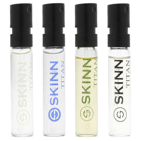 Buy Skinn Titan Fragrances Vial Mens Steele (2 ml) - Purplle