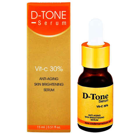 Buy Cosderma Vitamin C Serum 30% De-Tone Anti Ageing Skin Brightening (15 ml) - Purplle