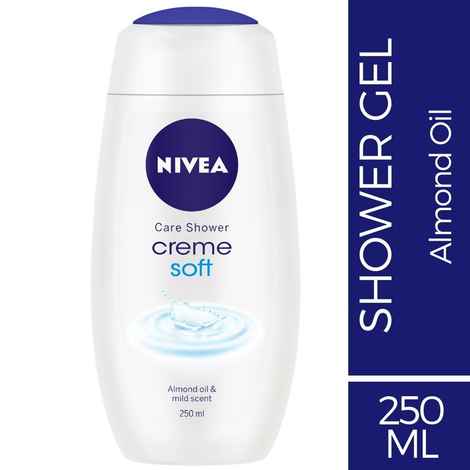 Nivea Shower Gel, Creme Soft Body Wash, Women (250 ml)