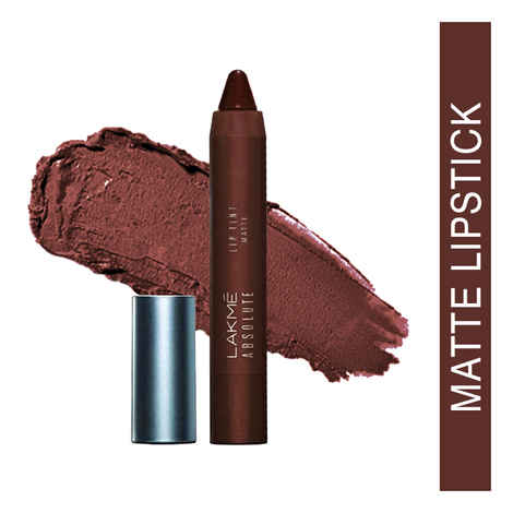 Buy Lakme Absolute Lip Pout Matte Lip Color Chocolate Fetish (3.5 g) - Purplle