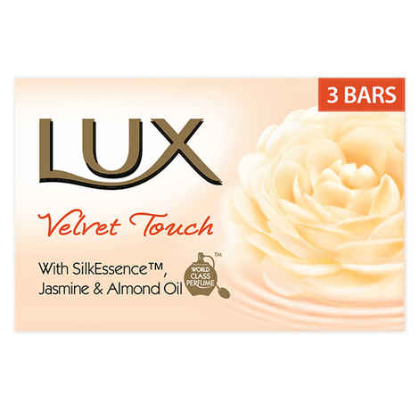 Buy Lux Velvet Touch Beauty Bar (3 x 100 g) - Purplle