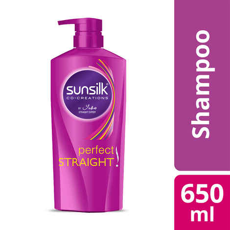 Buy Sunsilk Perfect Straight Shampoo (650 ml) - Purplle