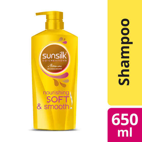 Buy Sunsilk Nourishing Soft & Smooth Shampoo (650 ml) - Purplle